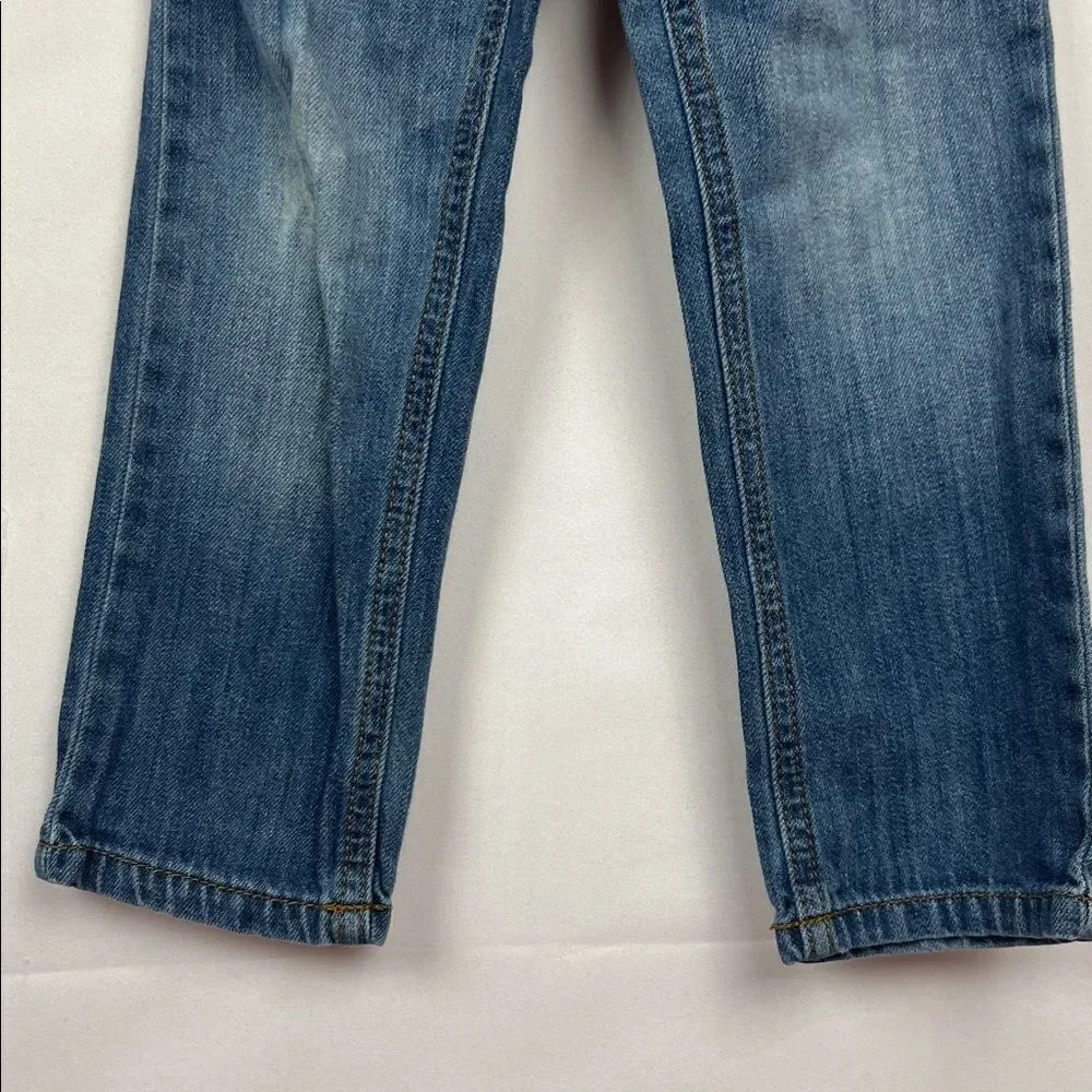 Crazy 8 Blue Rocker Jeans adjustable waistband Size 3T